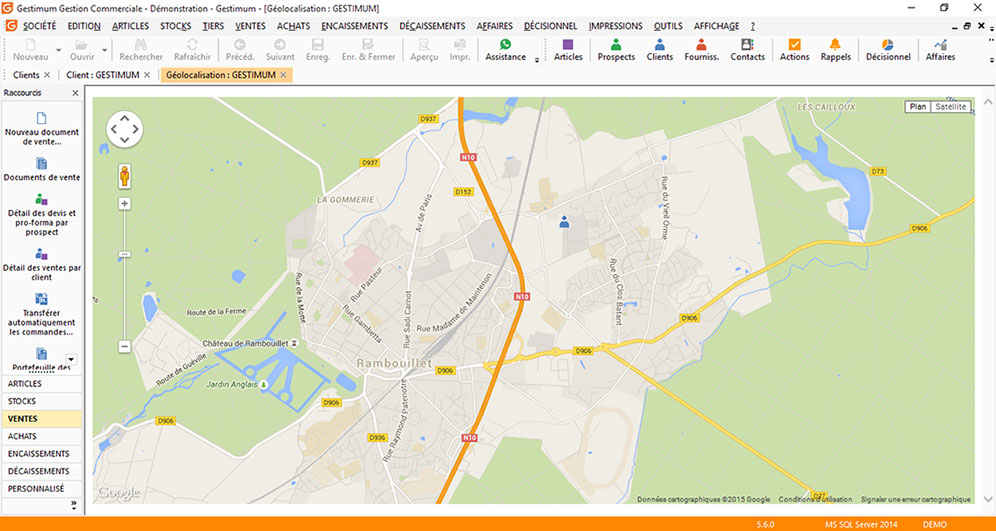 CRM : Géolocalisation