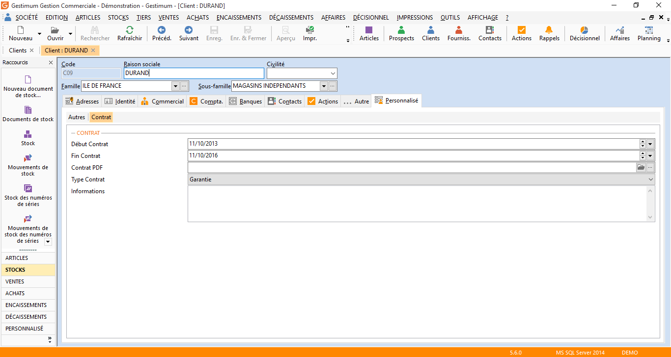Logiciel de gestion commerciale : personnalisation de vos tiers grâce aux champs personnalisés